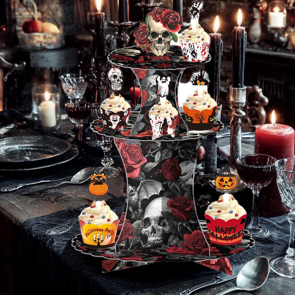 Halloween-Kuchenständer, Halloween