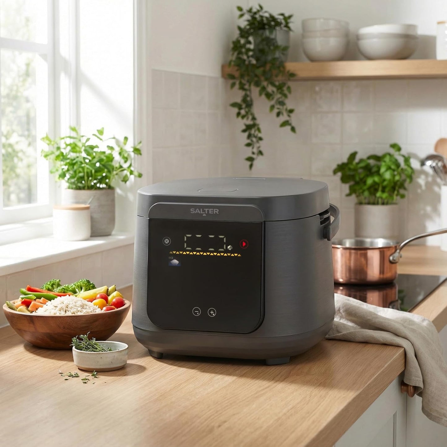Multikocher mit 20 Programmen und Timer