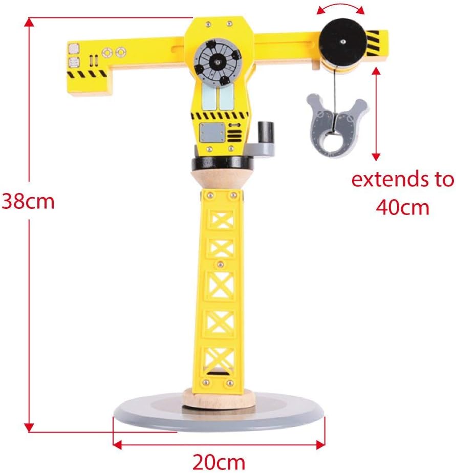 Baukasten Set mit Krananlage