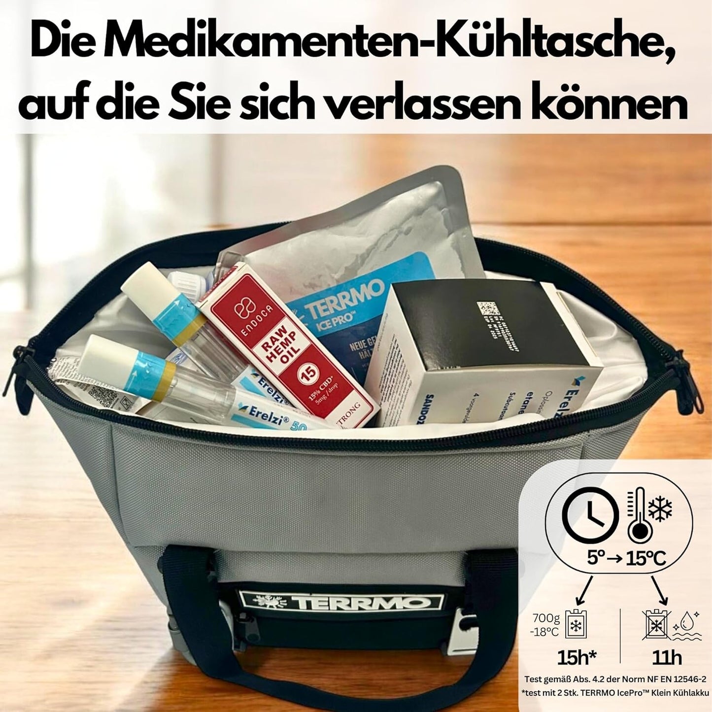 Auslaufsichere Kühltasche Epic, Kühltasche - Klein (5L)