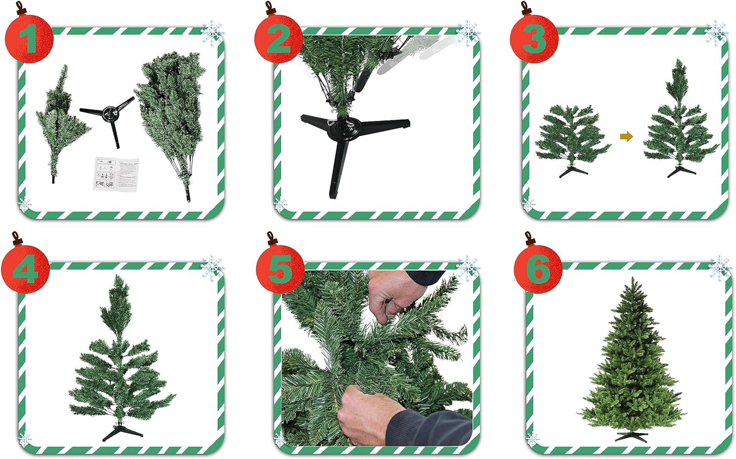 Künstlicher Tannenbaum, 120 cm, Spessart-grün