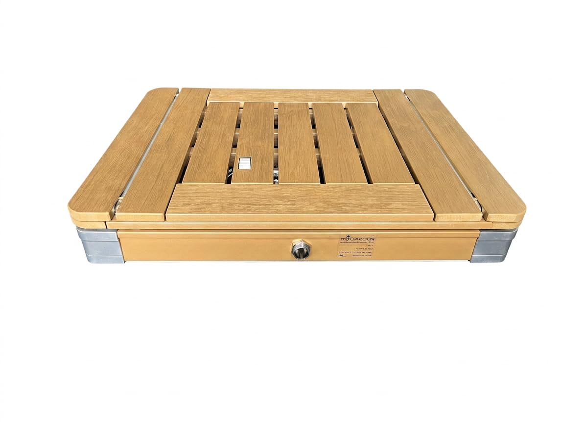 Mobile Outdoor Gartendusche mit Start-Stop-Funktion