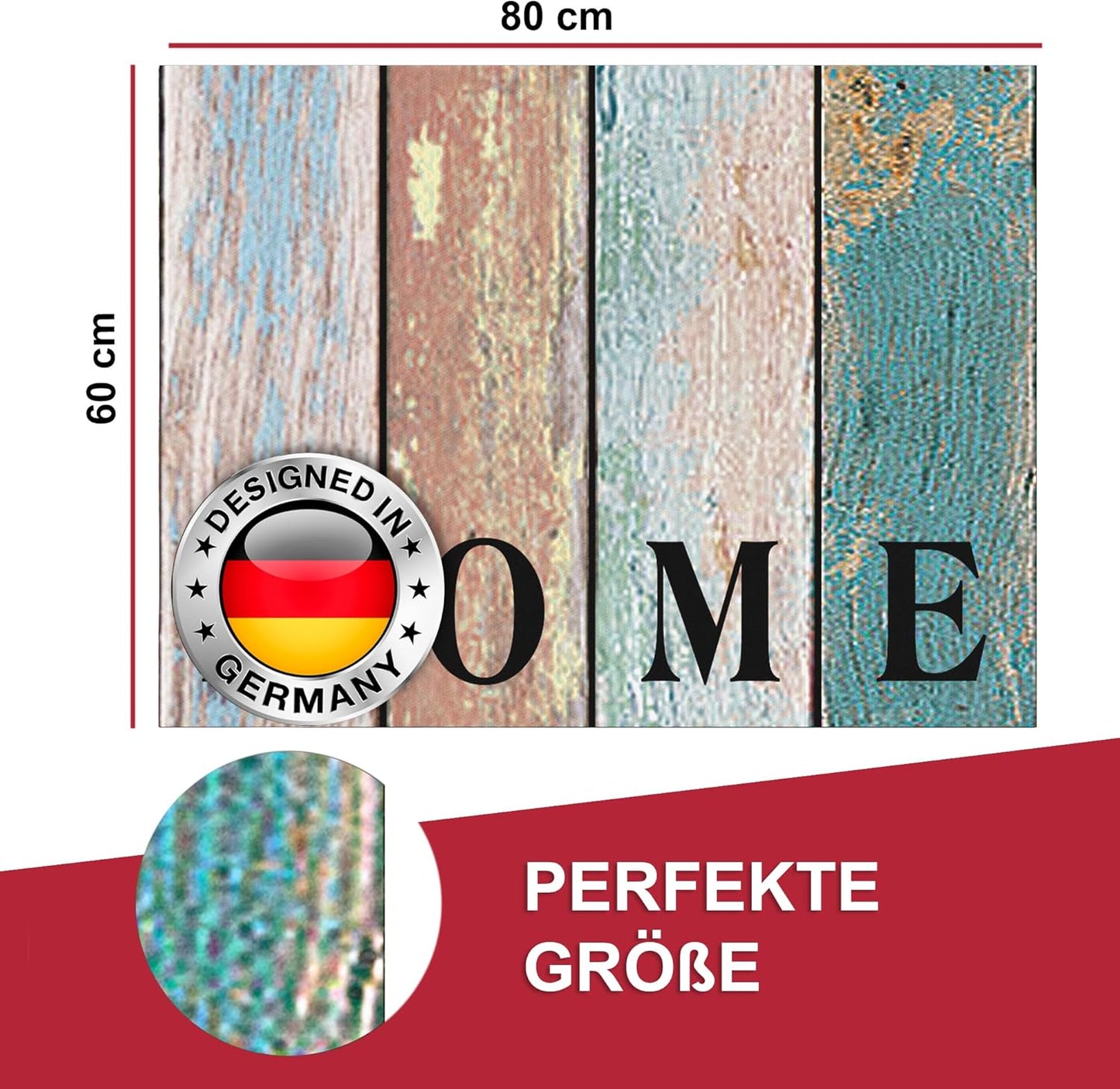 Schmutzfangmatte, Home 6 60 x 80 cm (Rechteckig)