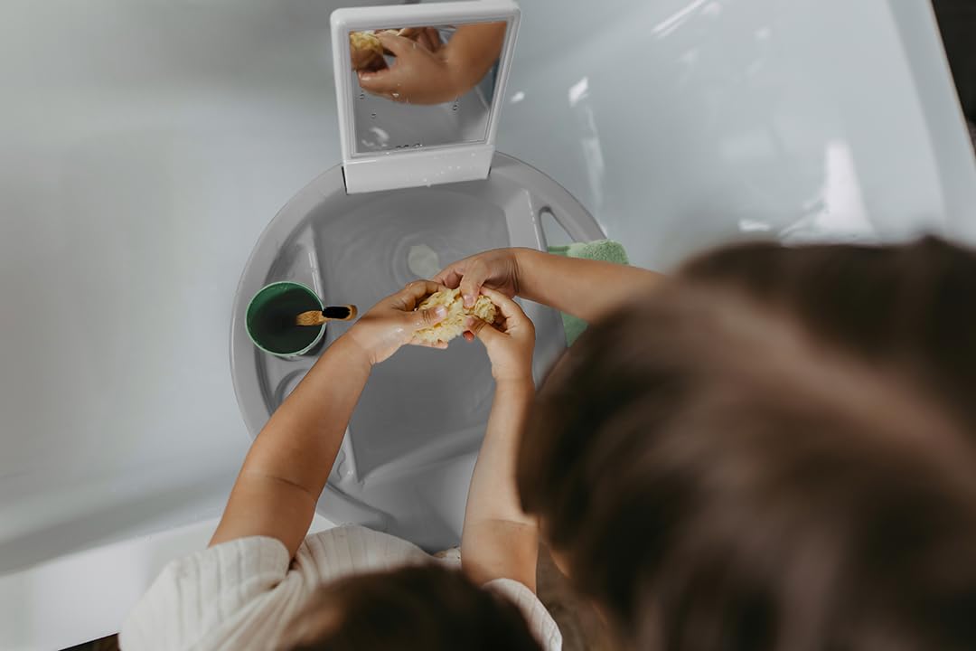 Kiddy Wash Kinderwaschbecken für Badewanne, grau