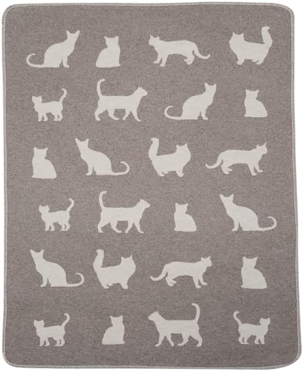 Haustierdecke 'Katzensilhouetten'