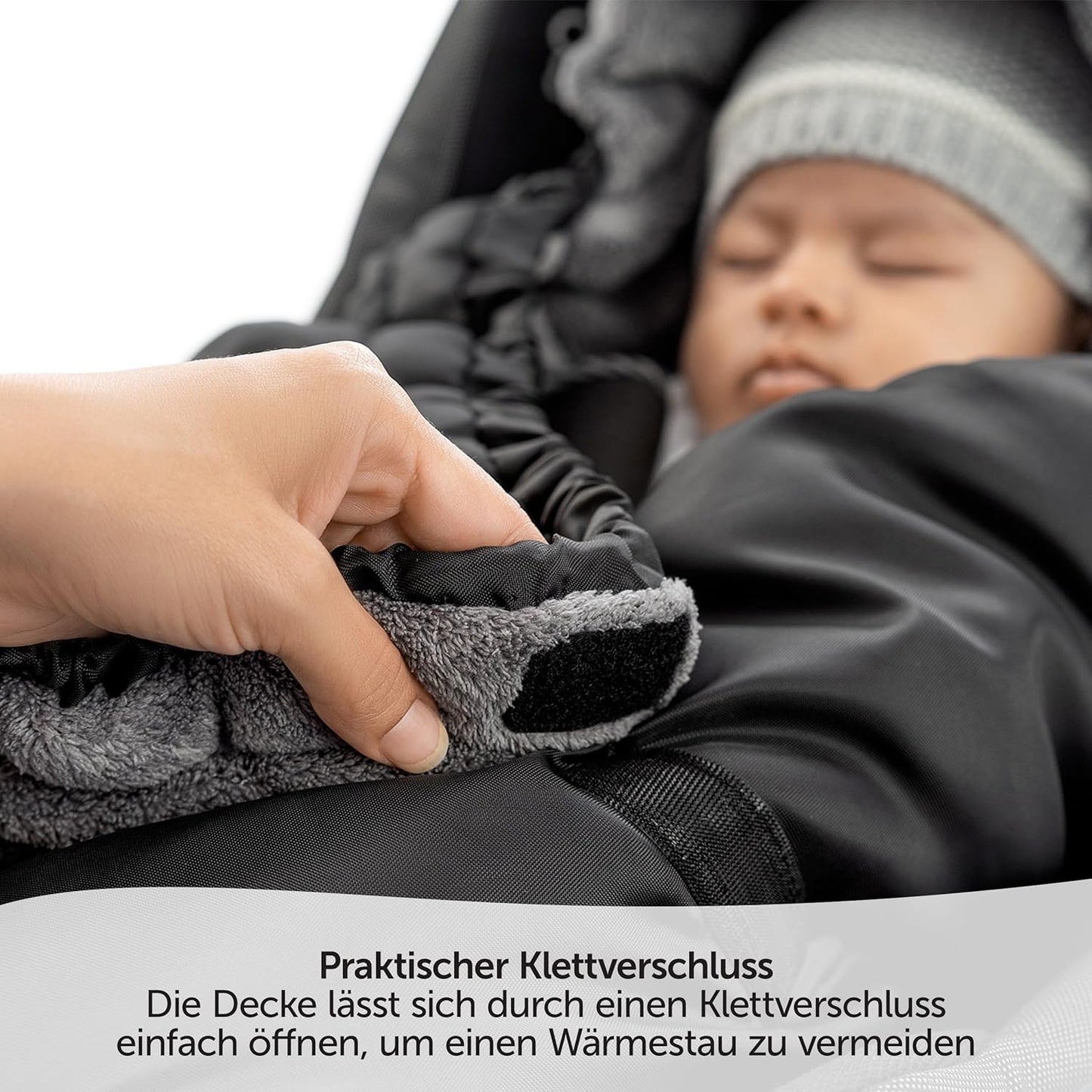 Einschlagdecke für Babyschale