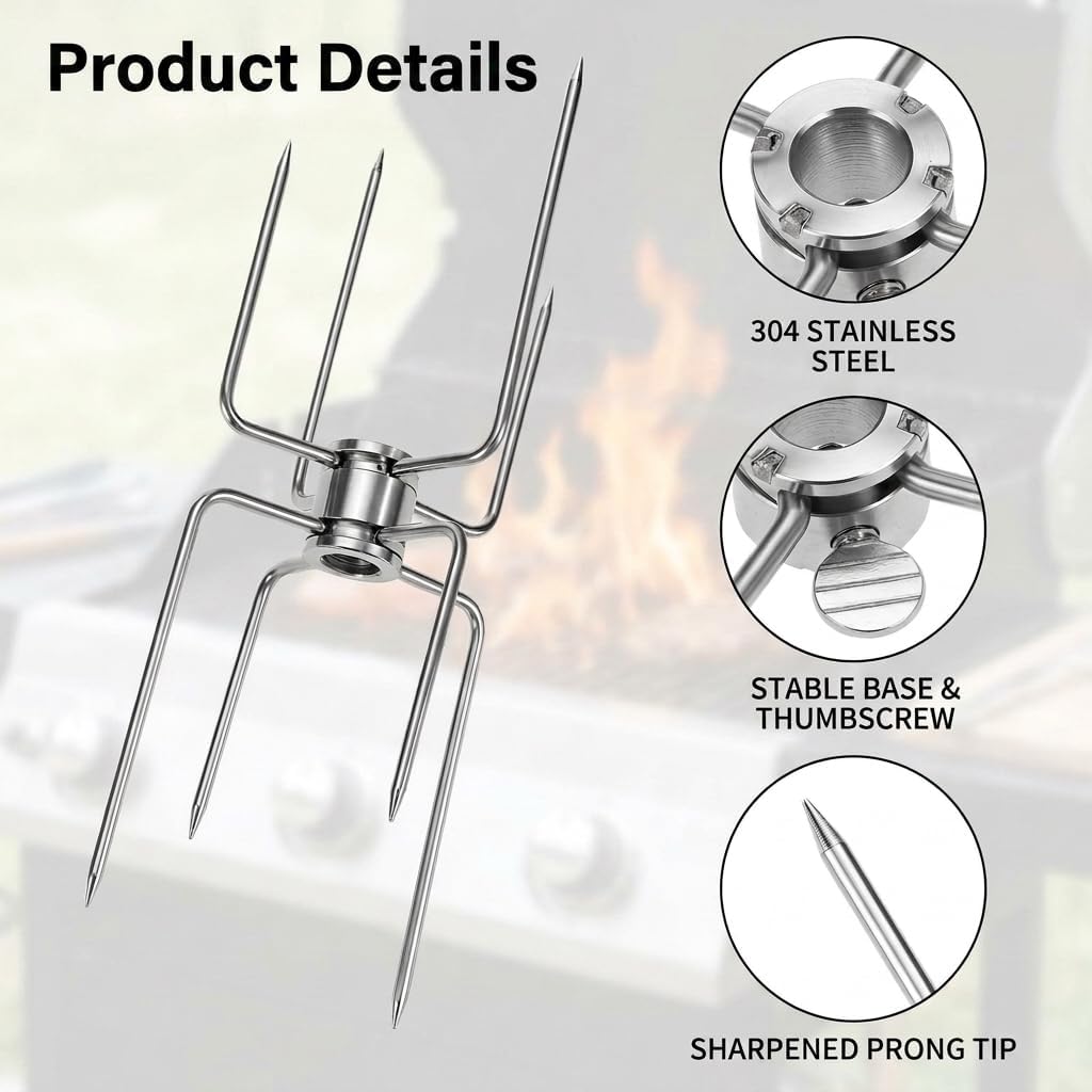 Grill-Drehspiess-Set