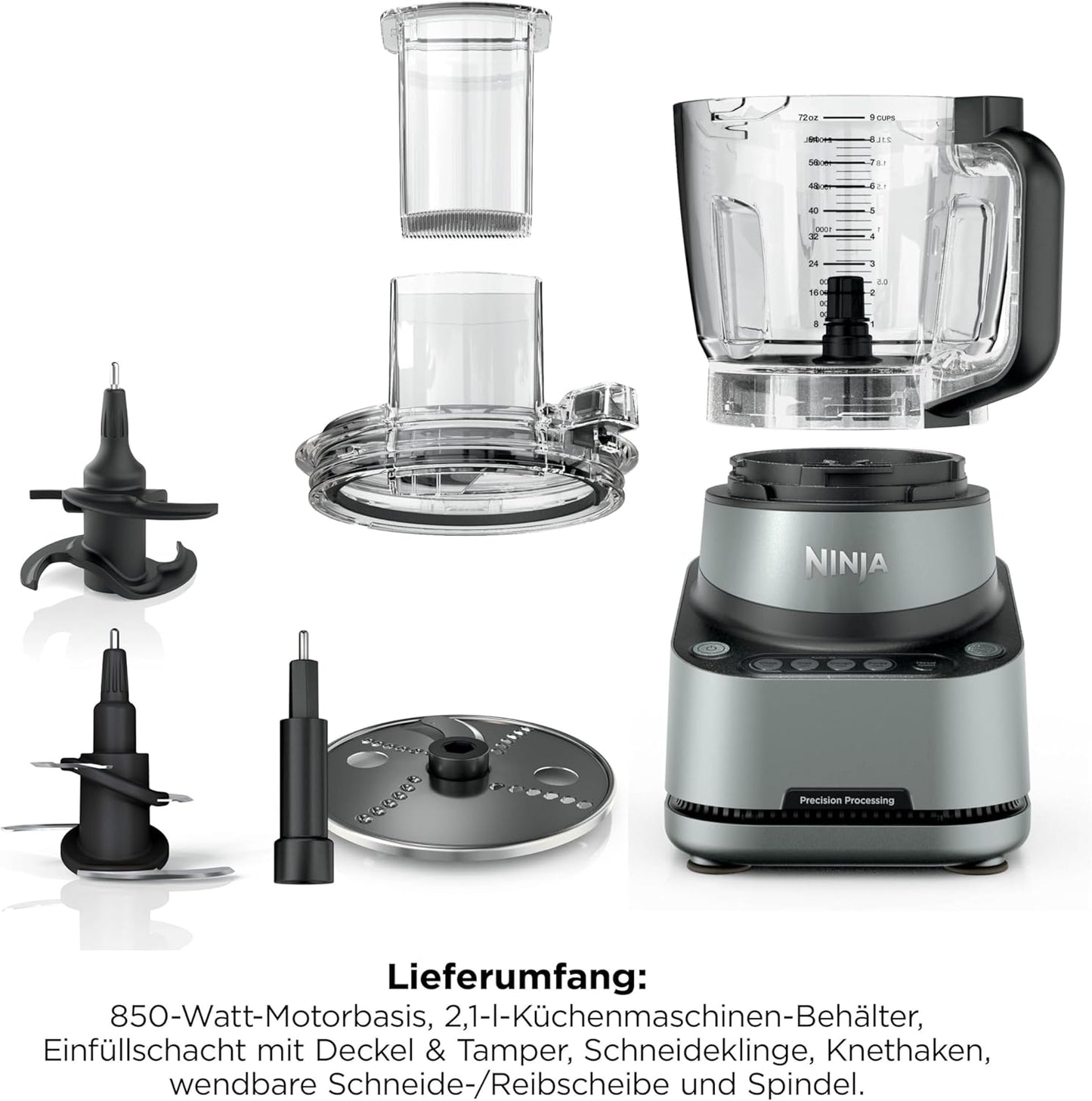 PrecisionPro BZ651EU Küchenmaschine mit Voreinstellungen, PrecisionPro