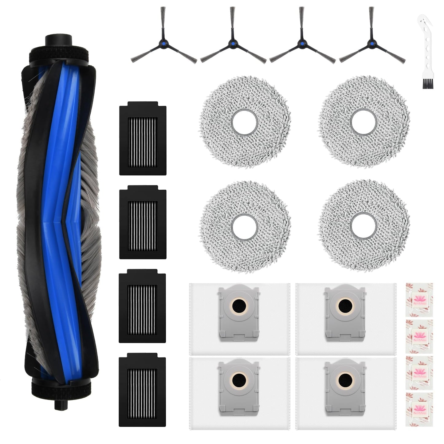 Zubehörset für Ecovacs Deebot T50 Max Pro, Grösse: kompatibel mit Ecovacs T50 Max Pro
