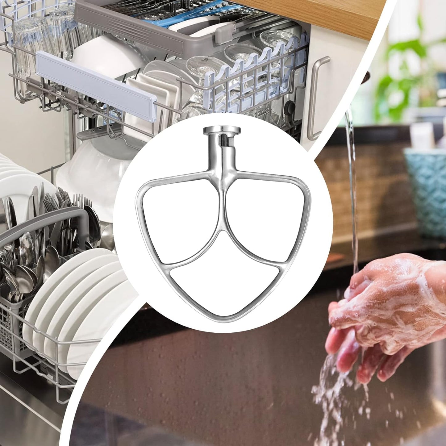 Flachrührer für KitchenAid Standmixer, Flat Beater
