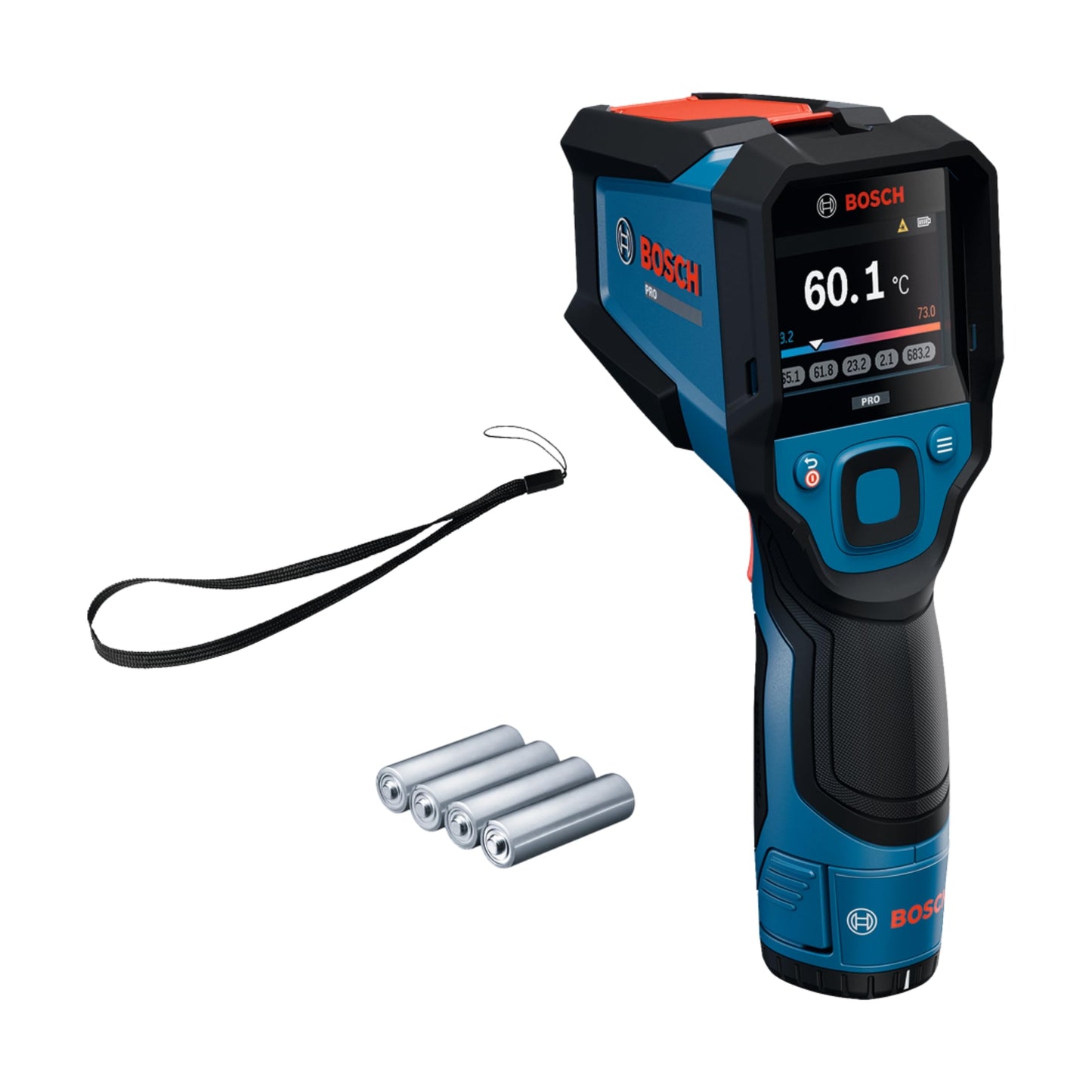 Infrarot-Thermometer GIS12V-700-14 mit Grafik-Display