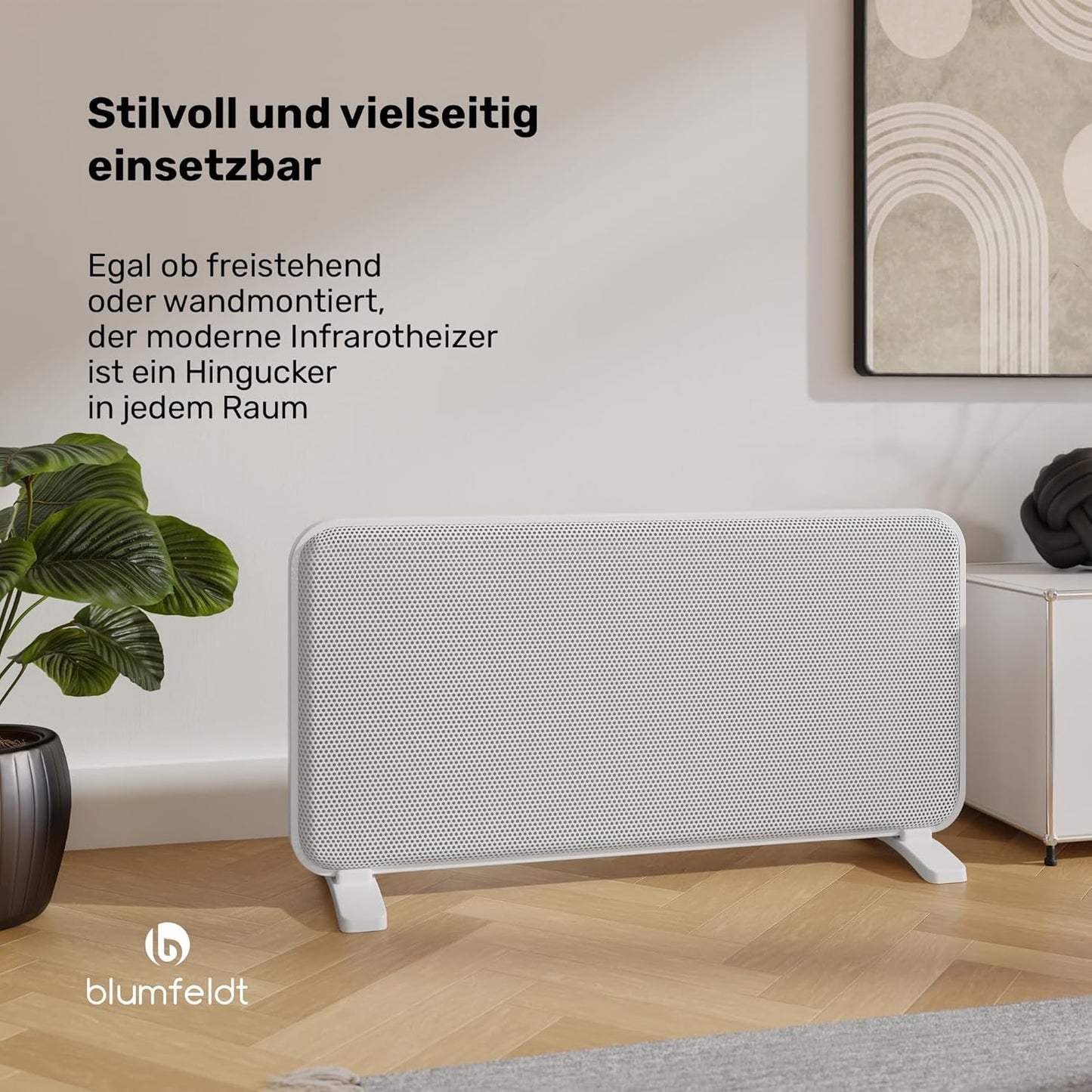 Infrarotheizung, Weiss|2000 W Smart