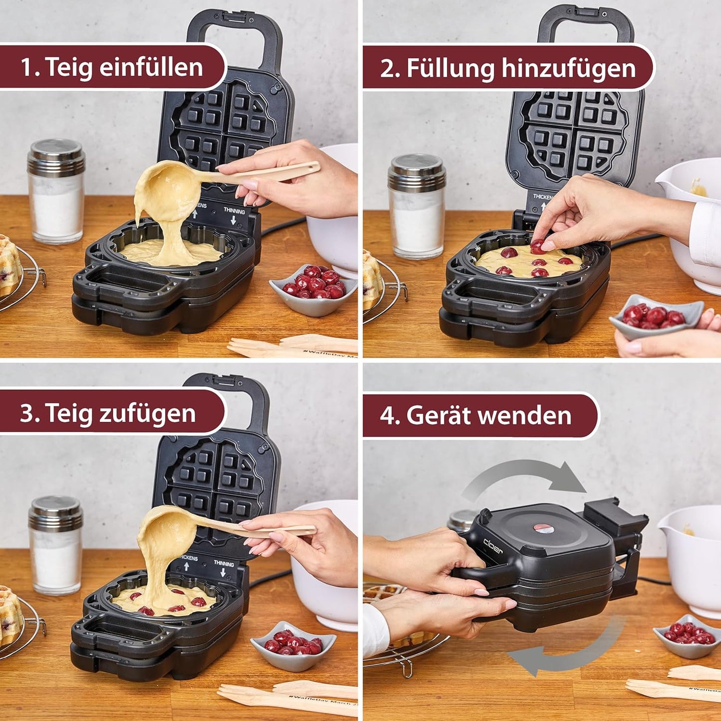 CLO Waffelkucheneisen 6150