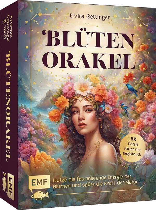 Orakel-Kartenset: Blütenorakel, Taschenbuch