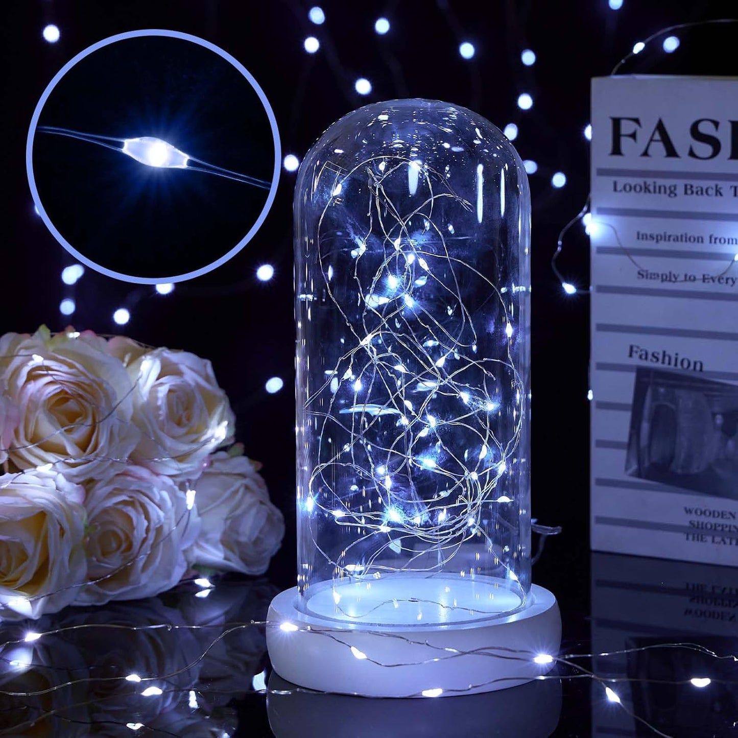 LED-Lichterkette, Kaltweiss