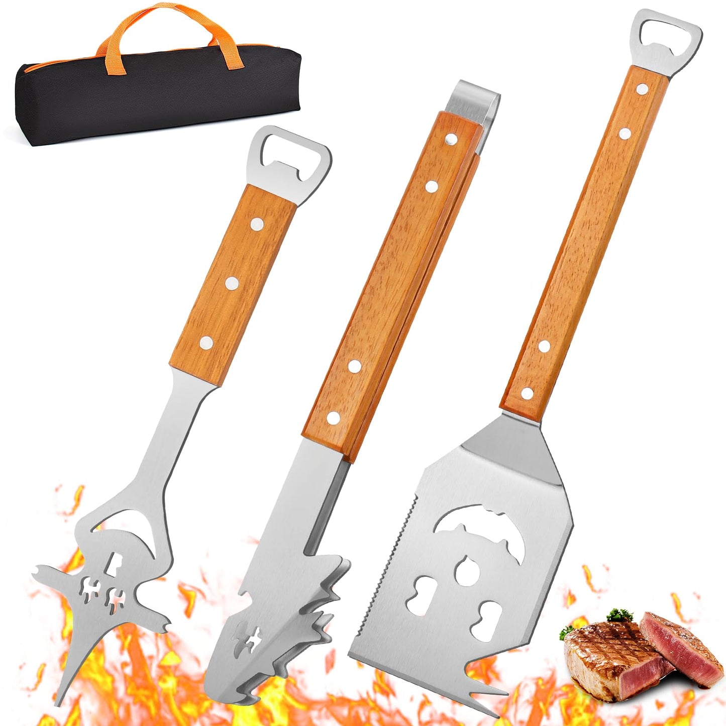 Grillbesteck Set
