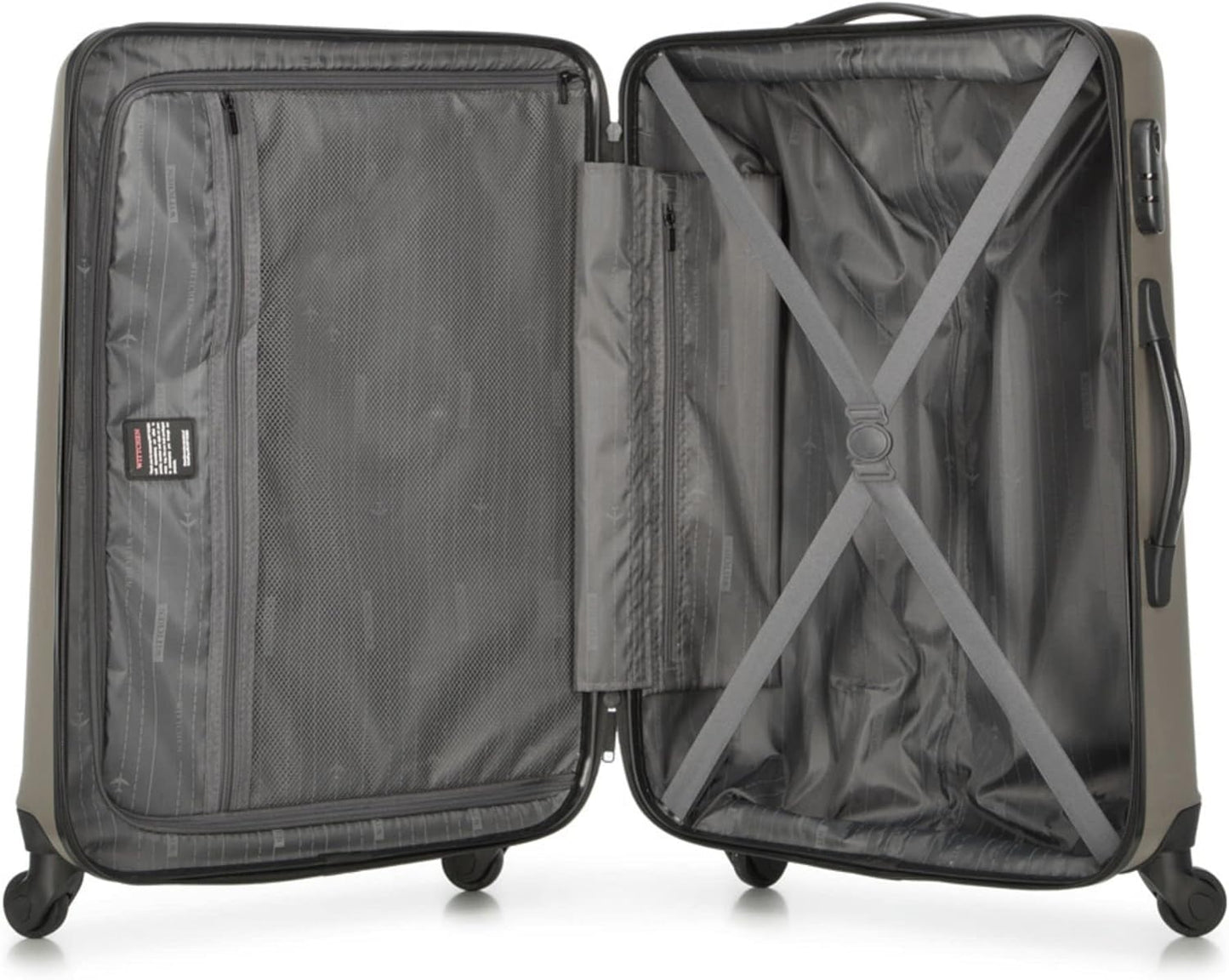 Reisekoffer Set, Champagner Koffer-Set 4tlg.