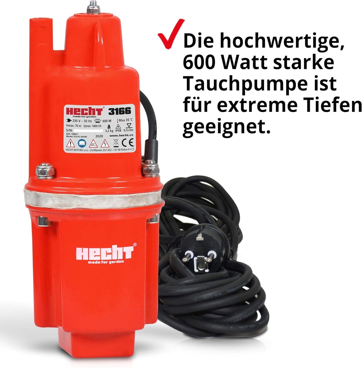 Tiefbrunnenpumpe