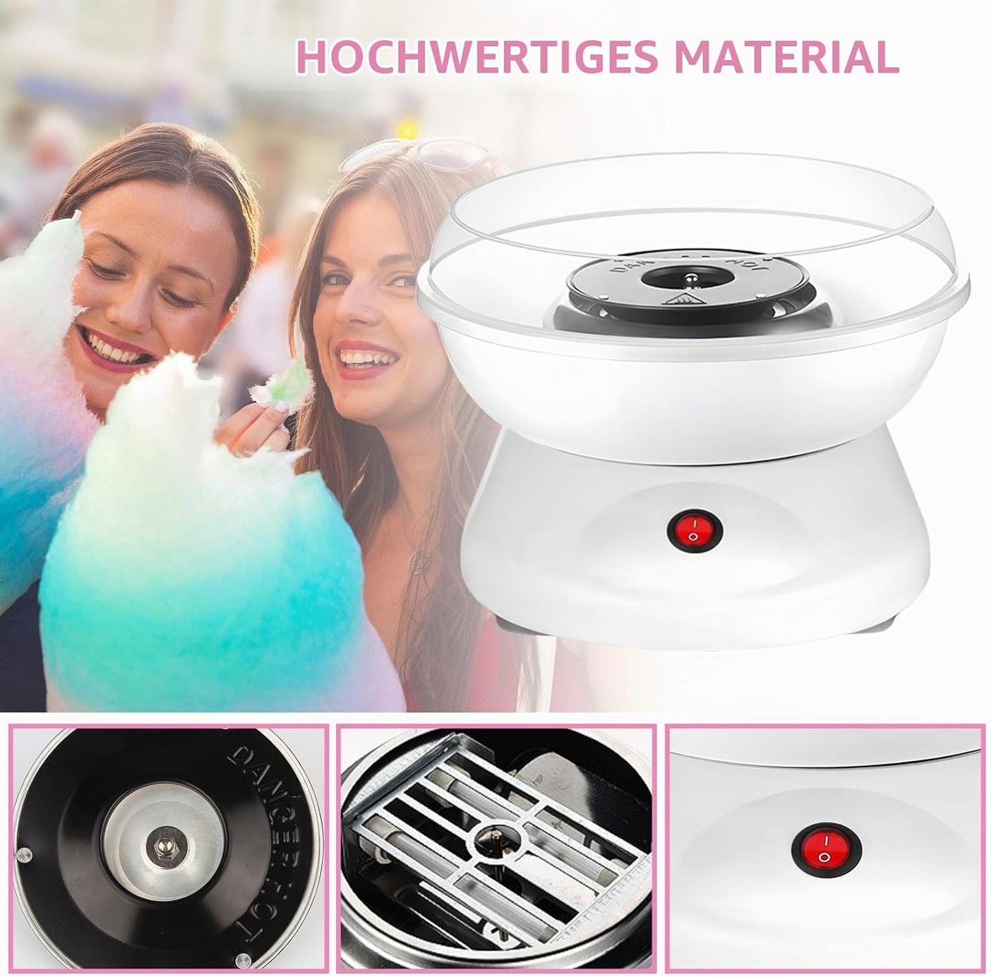Retro Zuckerwattemaschine