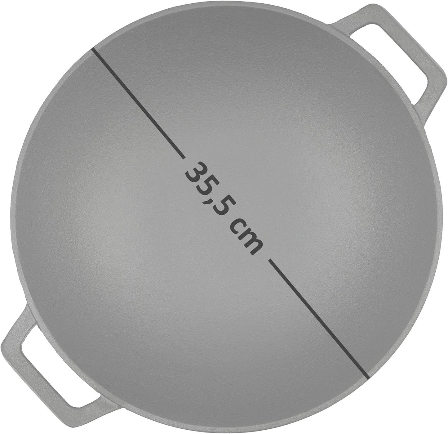 Gusseiserner Wok