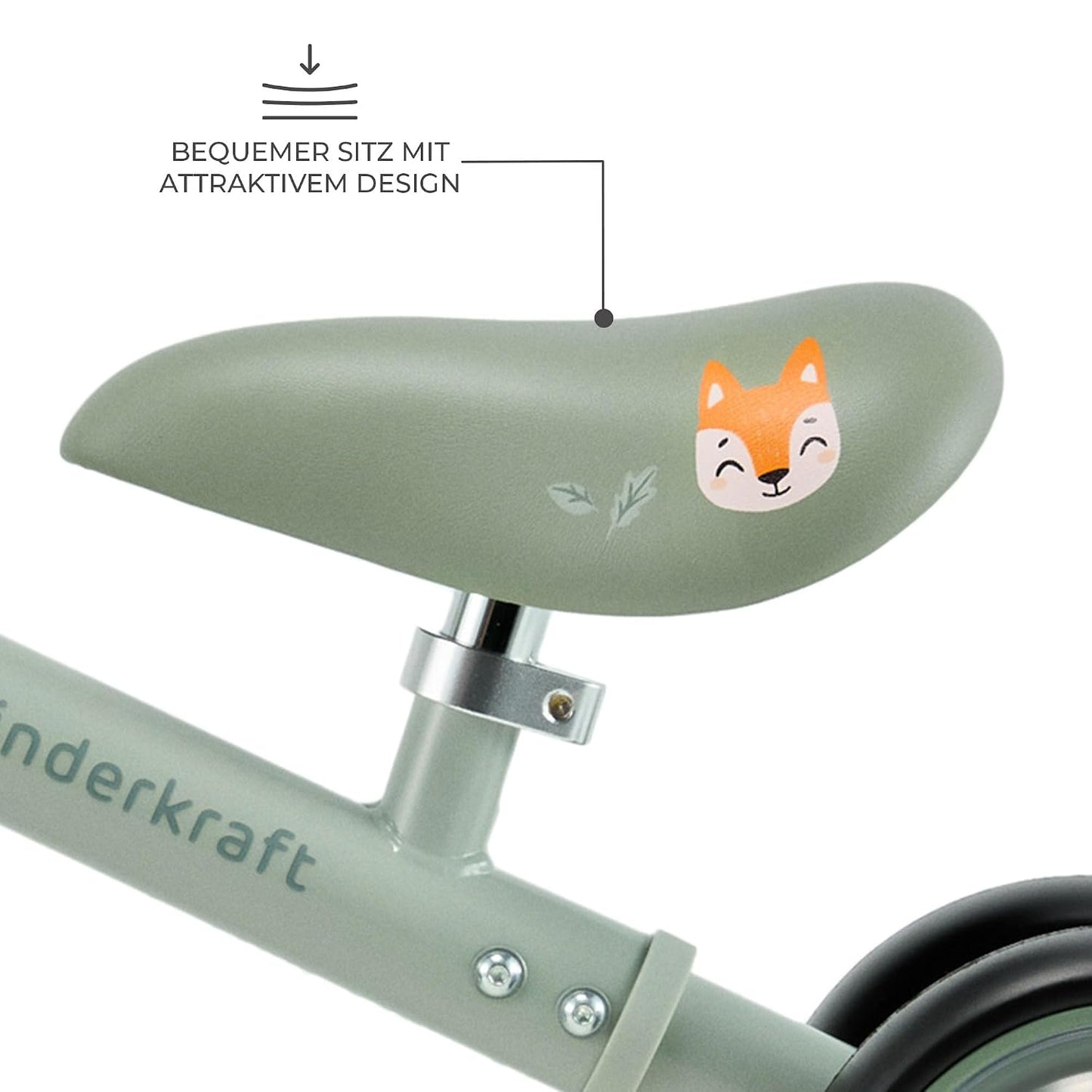 Lauflernrad Cutie, CUTIE FLASH grün