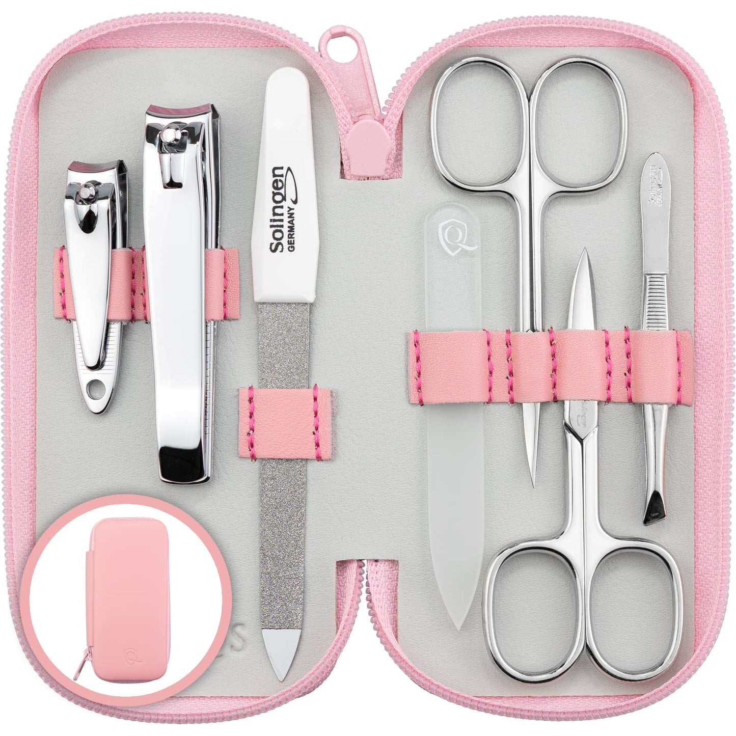 7-teiliges Maniküre Set, 5. Rosa