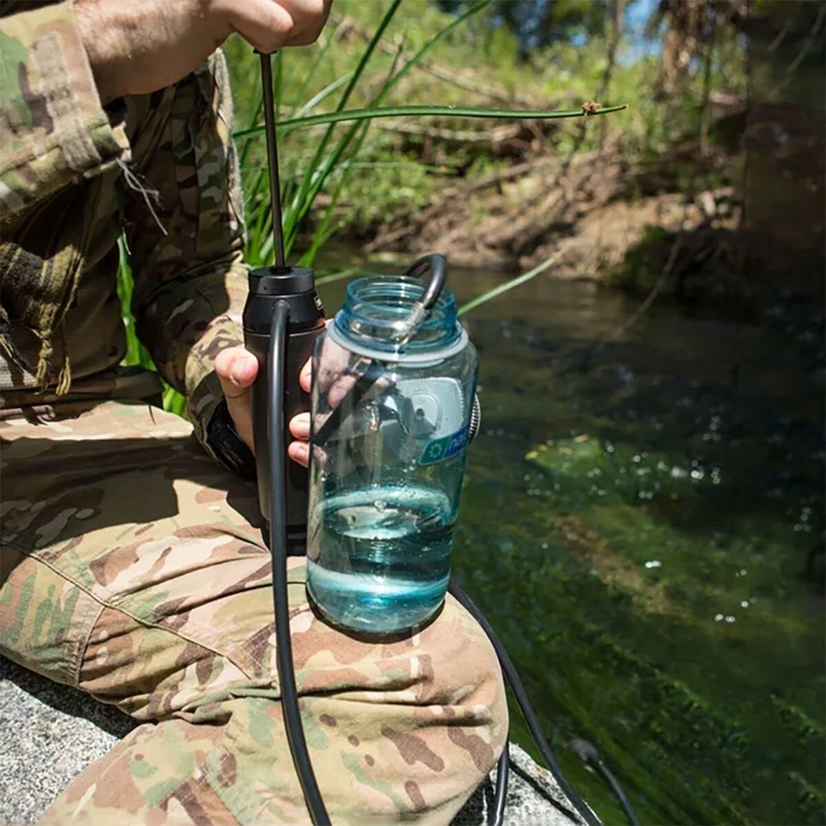 Wasserfilter Pocket Tactical Serie, Single