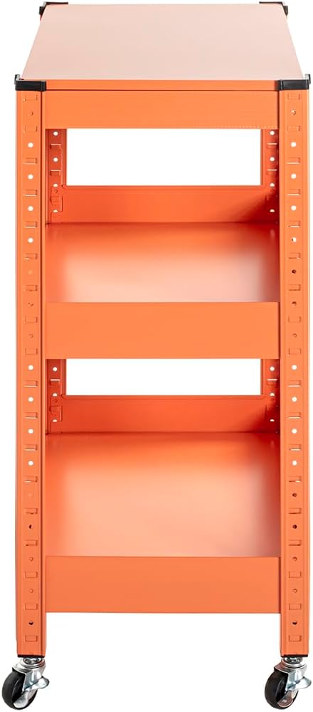 Moderner Servierwagen, Orange
