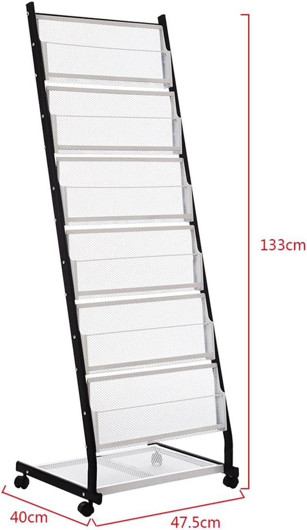 Magazinregal A4 mit 6 Ebenen