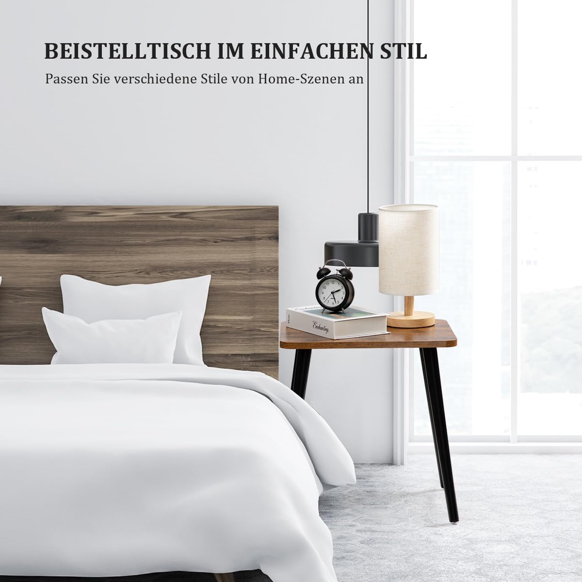 Kleiner Beistelltisch, Braun