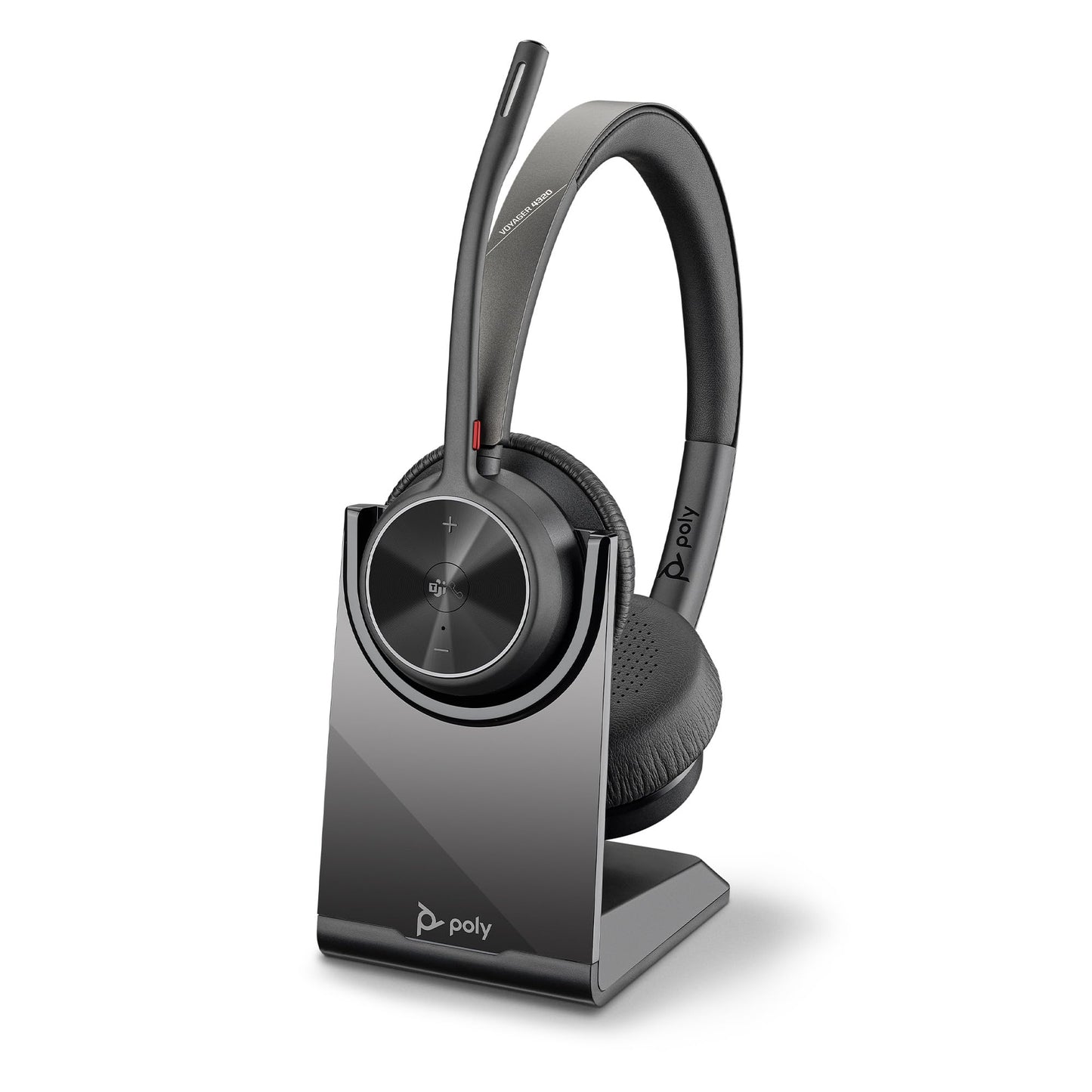 Poly Voyager 4320 UC-Headset, Teams certified 2024 Version (USB-C & USB-A)