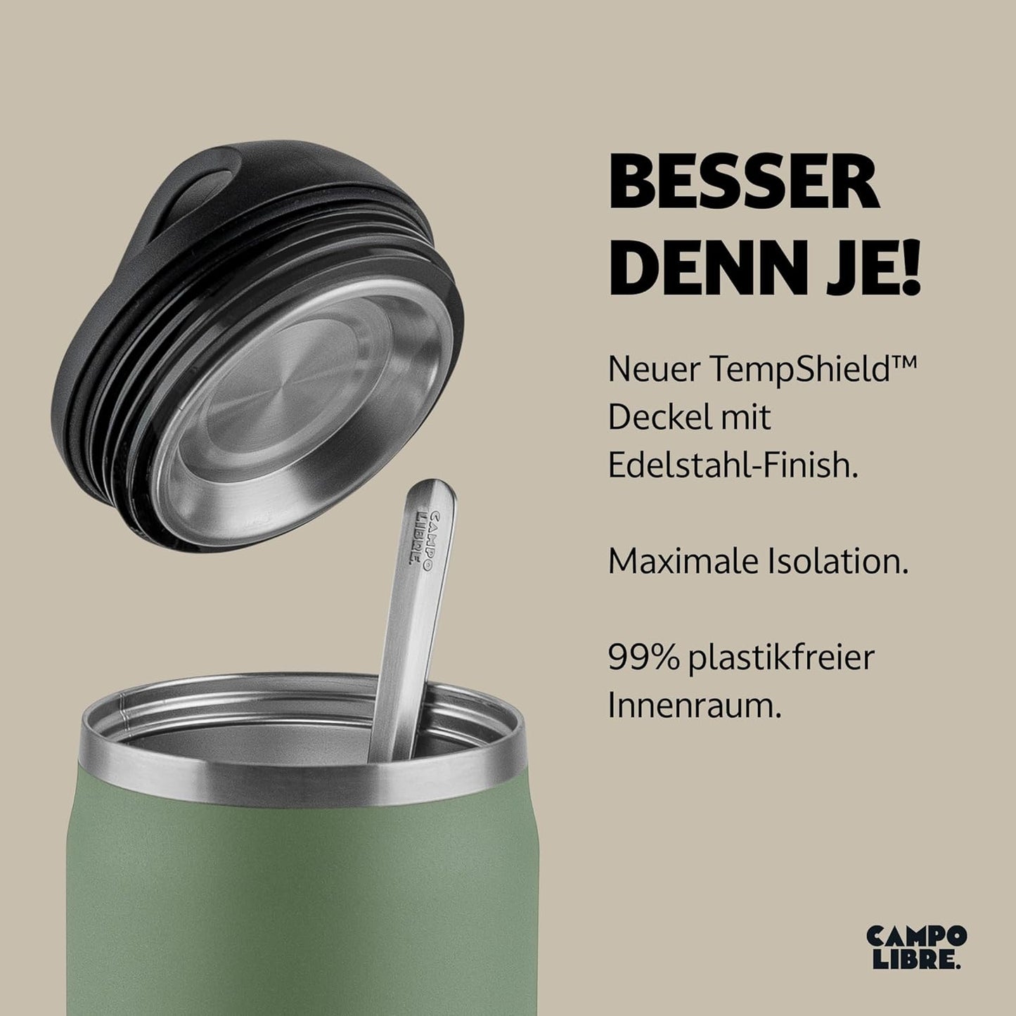 Thermobehälter LOTTA, 400ml Moos