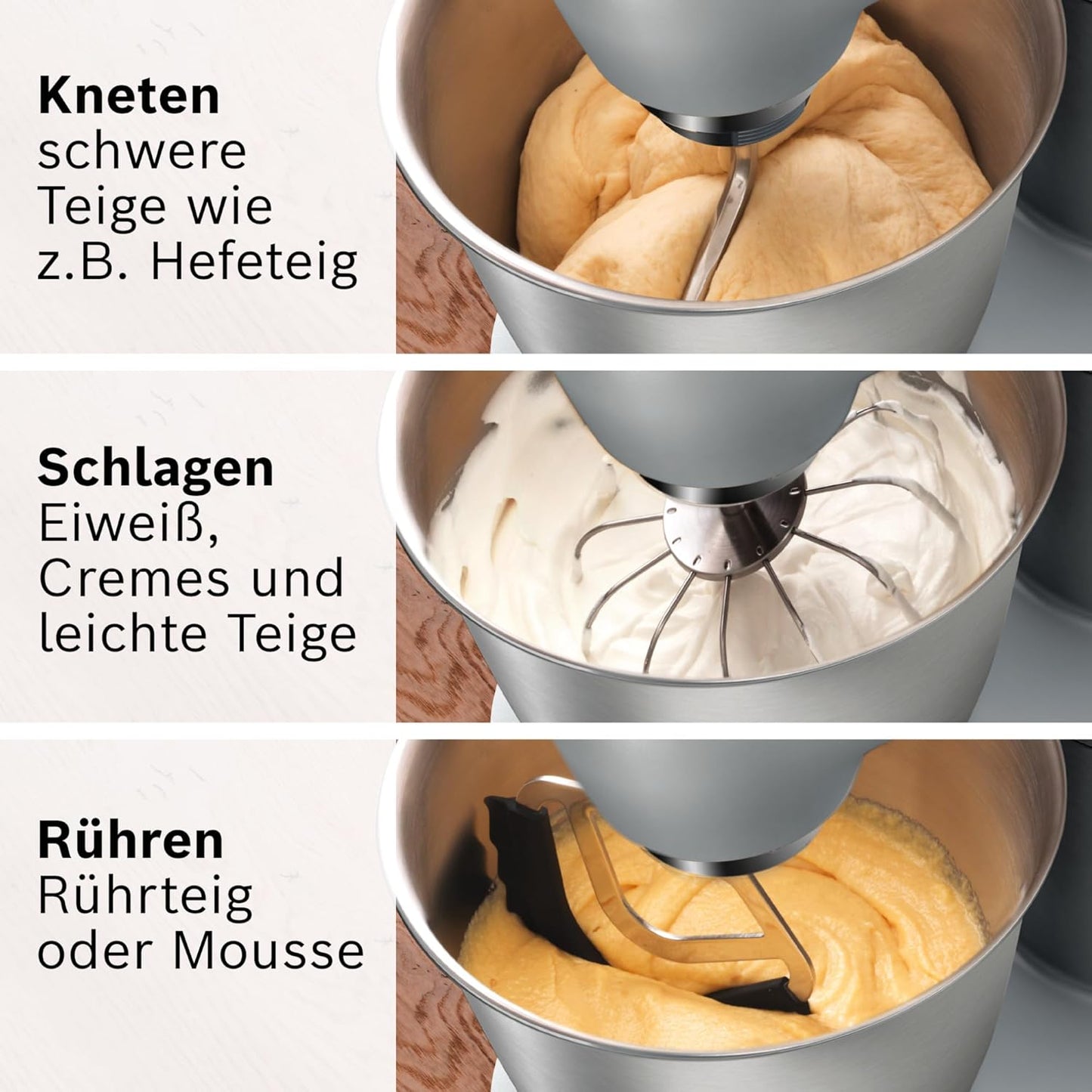 Küchenmaschine OptiMUM mit Planetenrührwerk