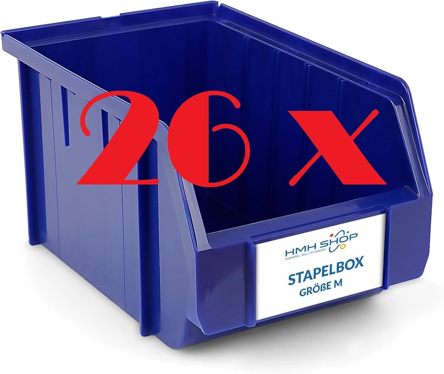 26er-Set Sichtlagerboxen