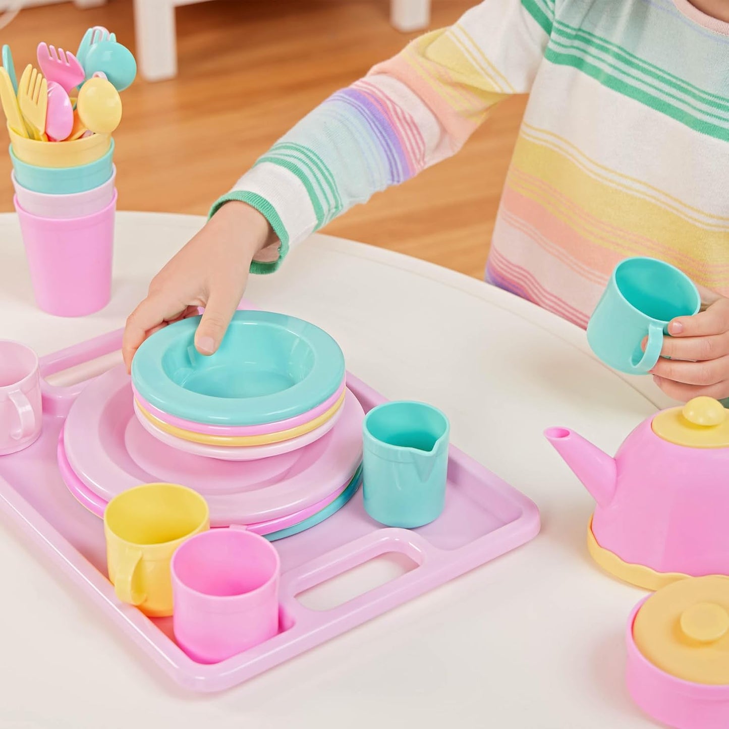 Essgeschirr-Spielset für Kinder, Geschirr