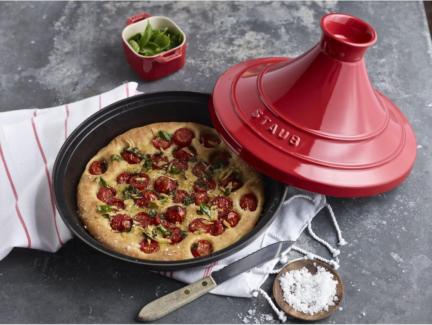 Tajine, Kirschrot 28 cm