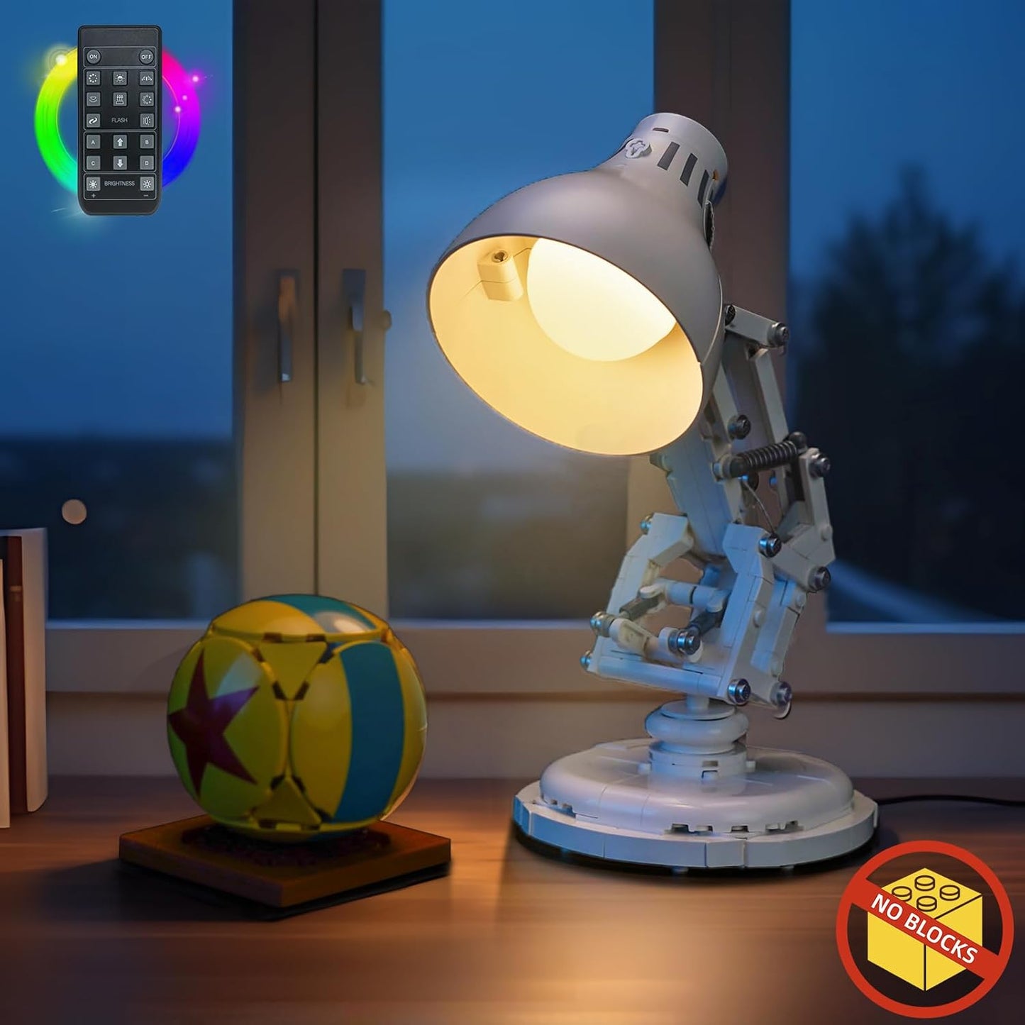 LED Licht Set für LEGO Disney Pixar Luxo Jr. (21357) inkl. Fernbedienung, 76445 Herbology Class Fernbedienung