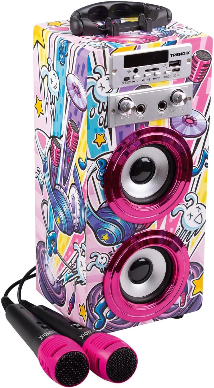 Karaoke-Maschine für Kinder mit Mikrofonen, Party Edition
