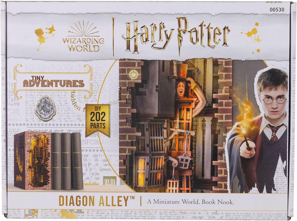 3D Book Nook Modellbausatz Diagon Alley, Harry Potter (Diagon Alley)