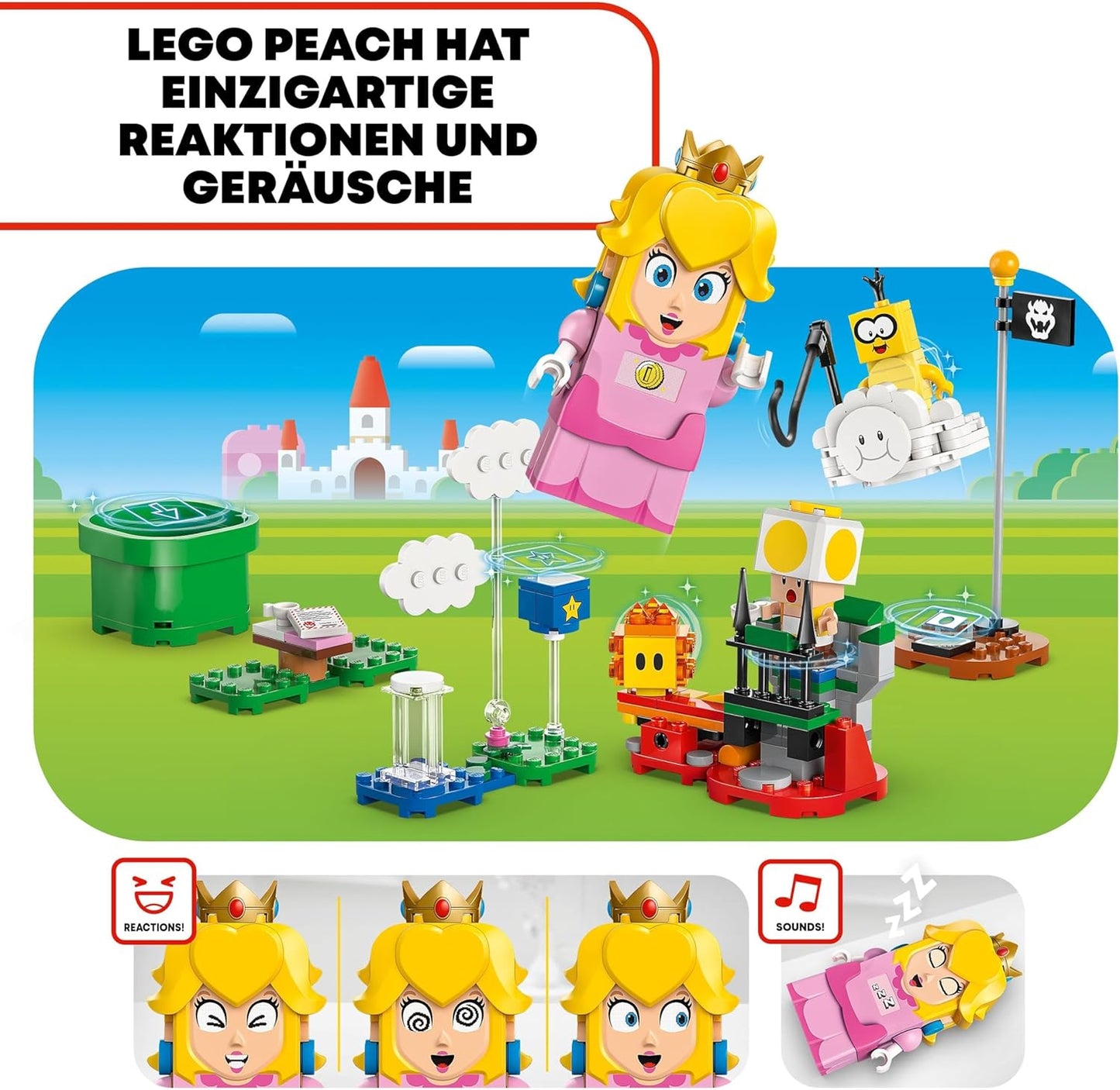 Abenteuer mit der interaktiven Peach