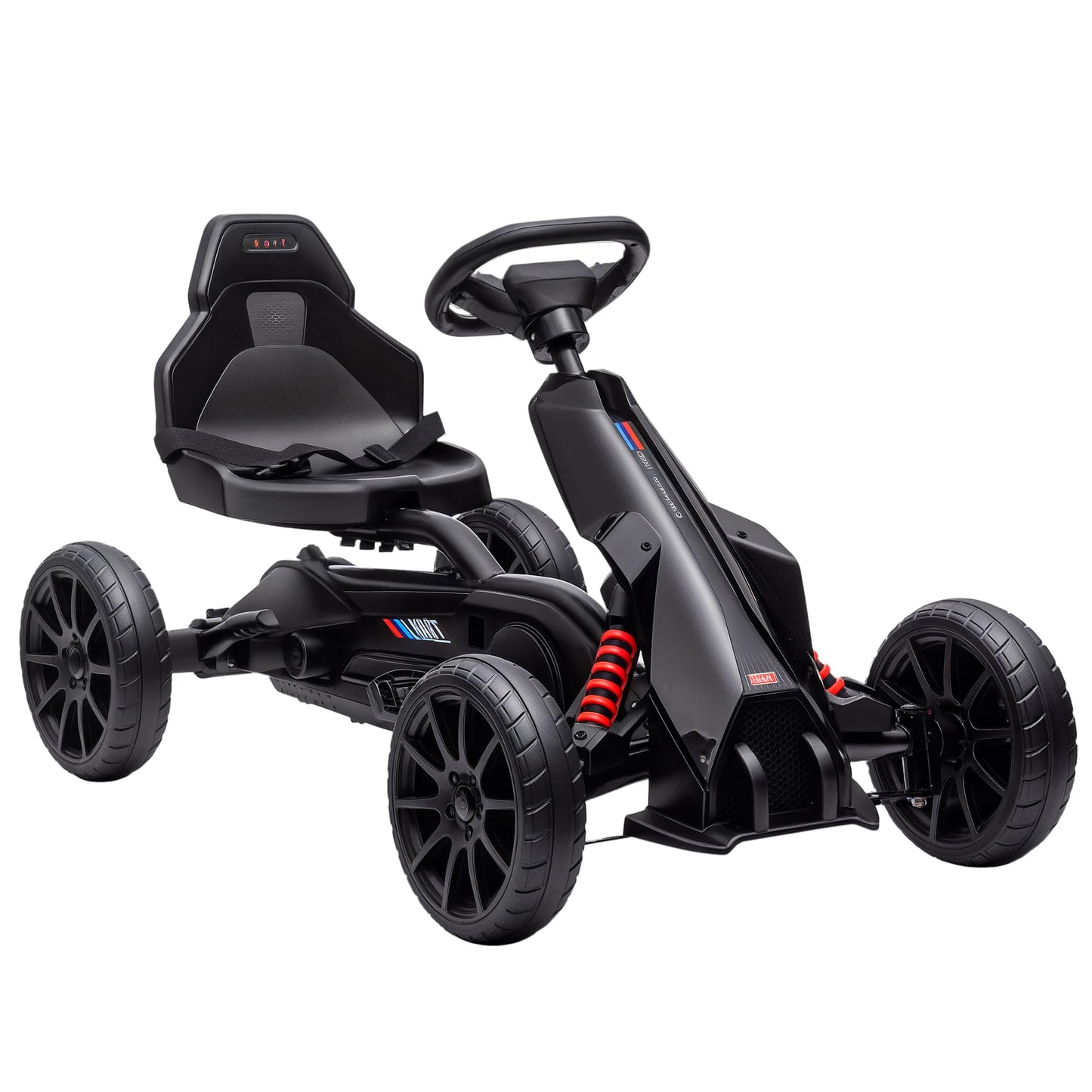 Gokart Tretauto für Kinder, Schwarz