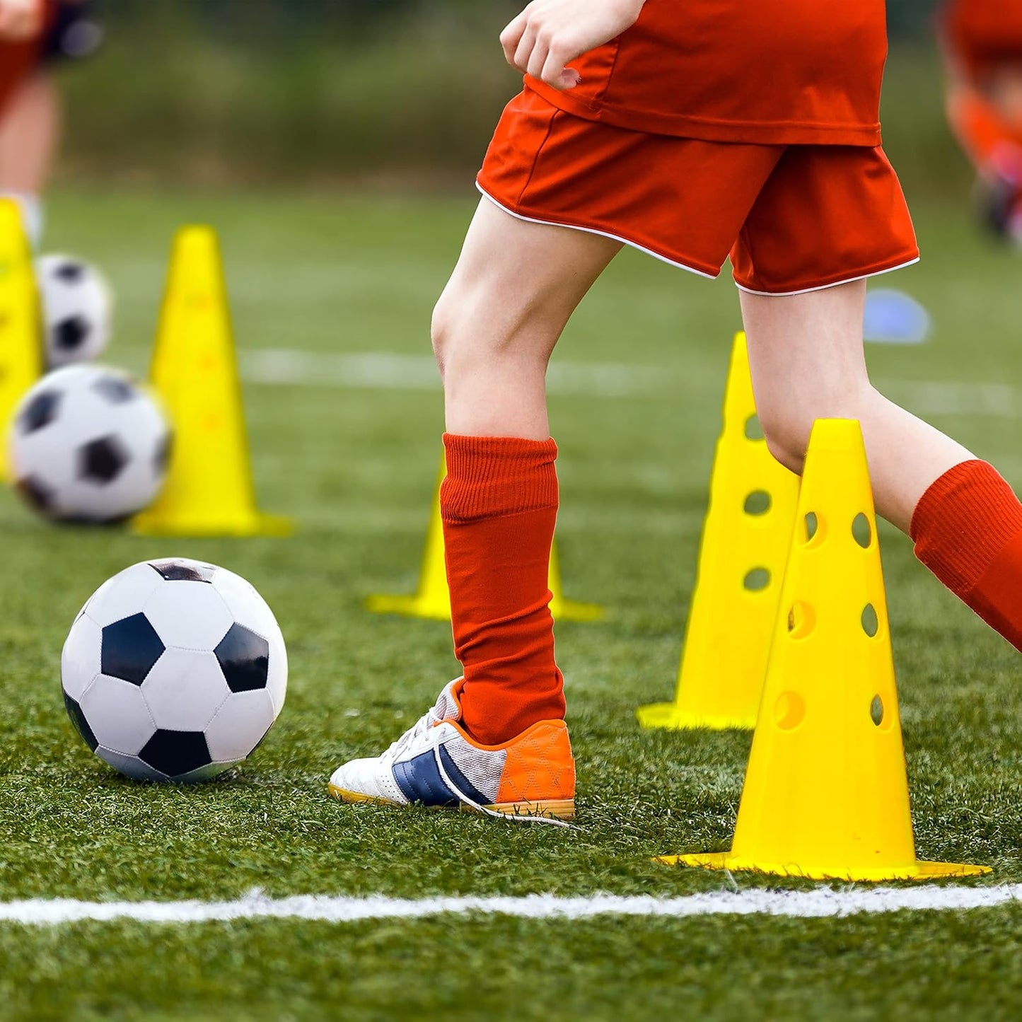 18-teiliges Steckhürdenset für Koordinationstraining