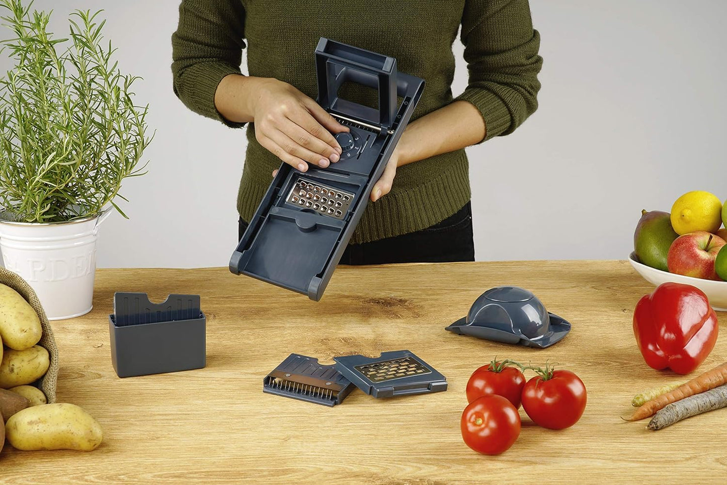 Gemüsehobel Set easyprepare, Gemüsehobel,6-tlg.