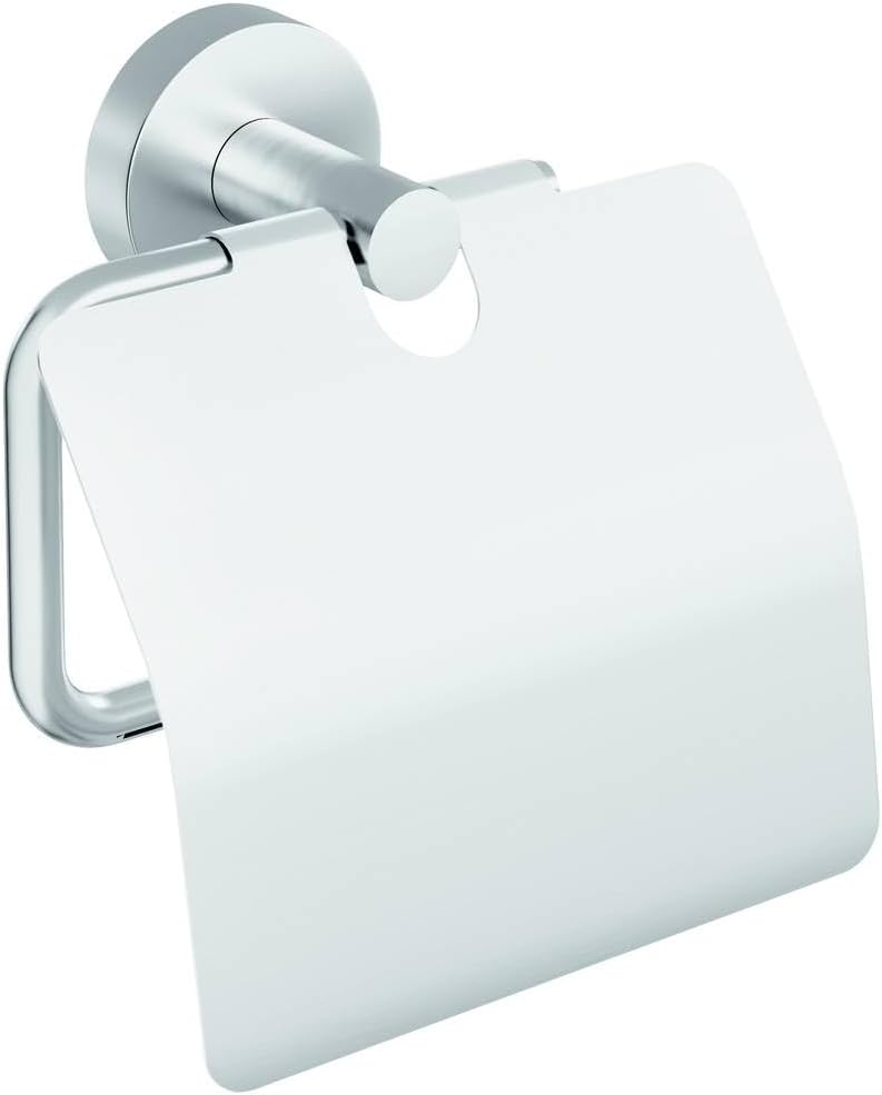 Selbstklebender Toilettenpapierhalter mit Deckel, Toilettenpapierhalter