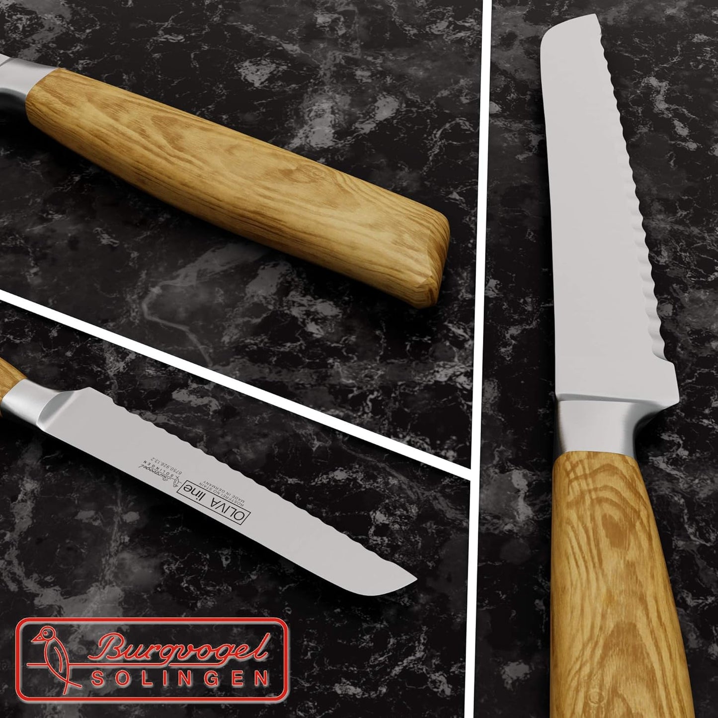 Brötchenmesser Oliva