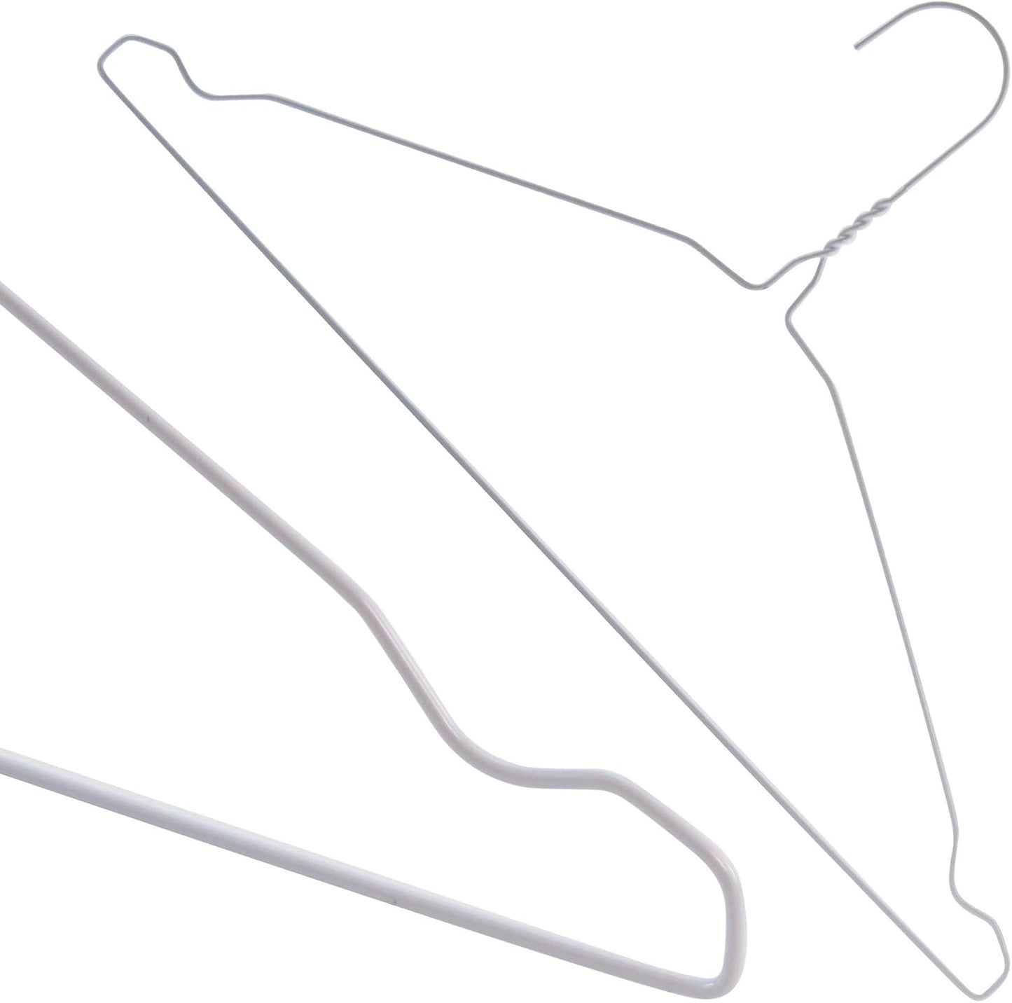 50er-Set Draht-Kleiderbügel