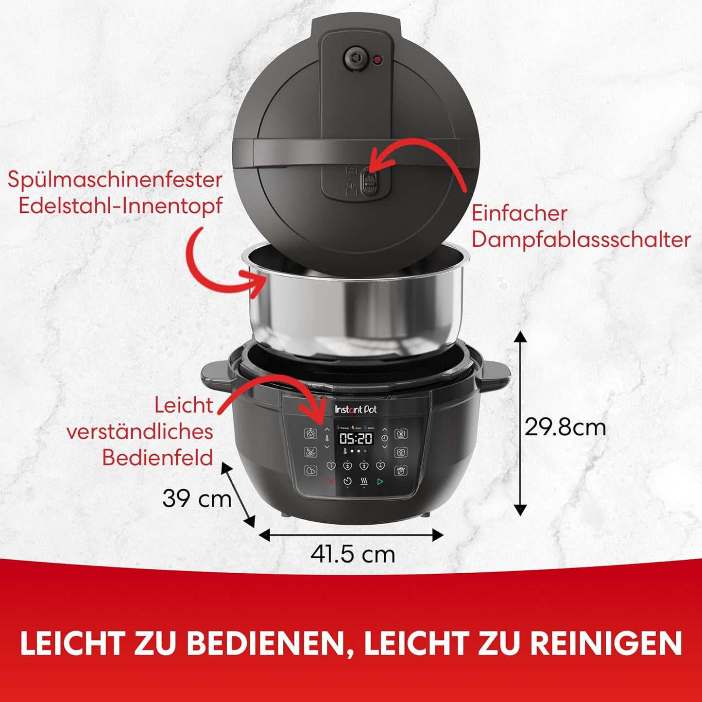7-in-1 Multikocher Rio, Standard 7.1L