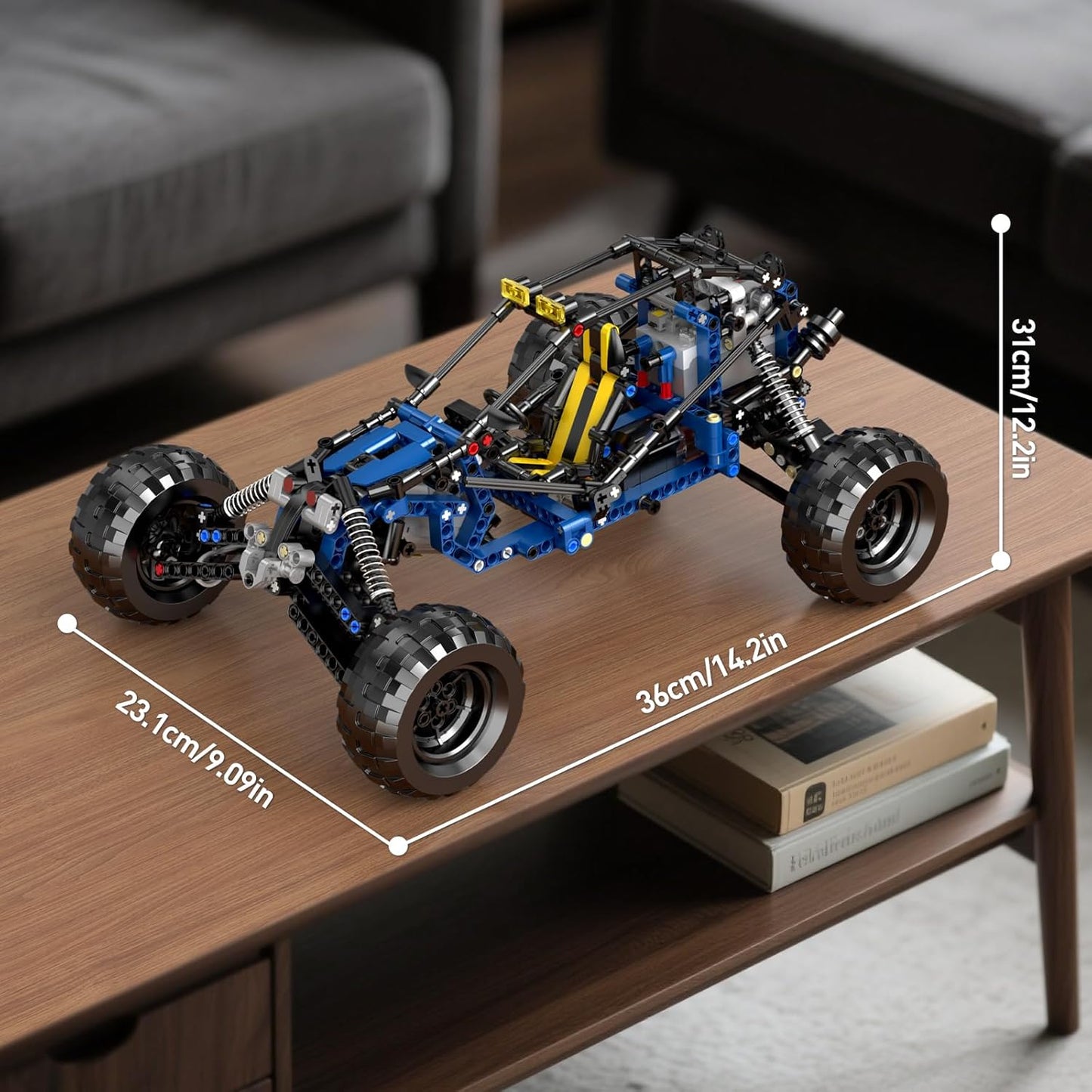 Technik Offroad-RC-Buggy-Bausatz, Blitz-Geländewagen
