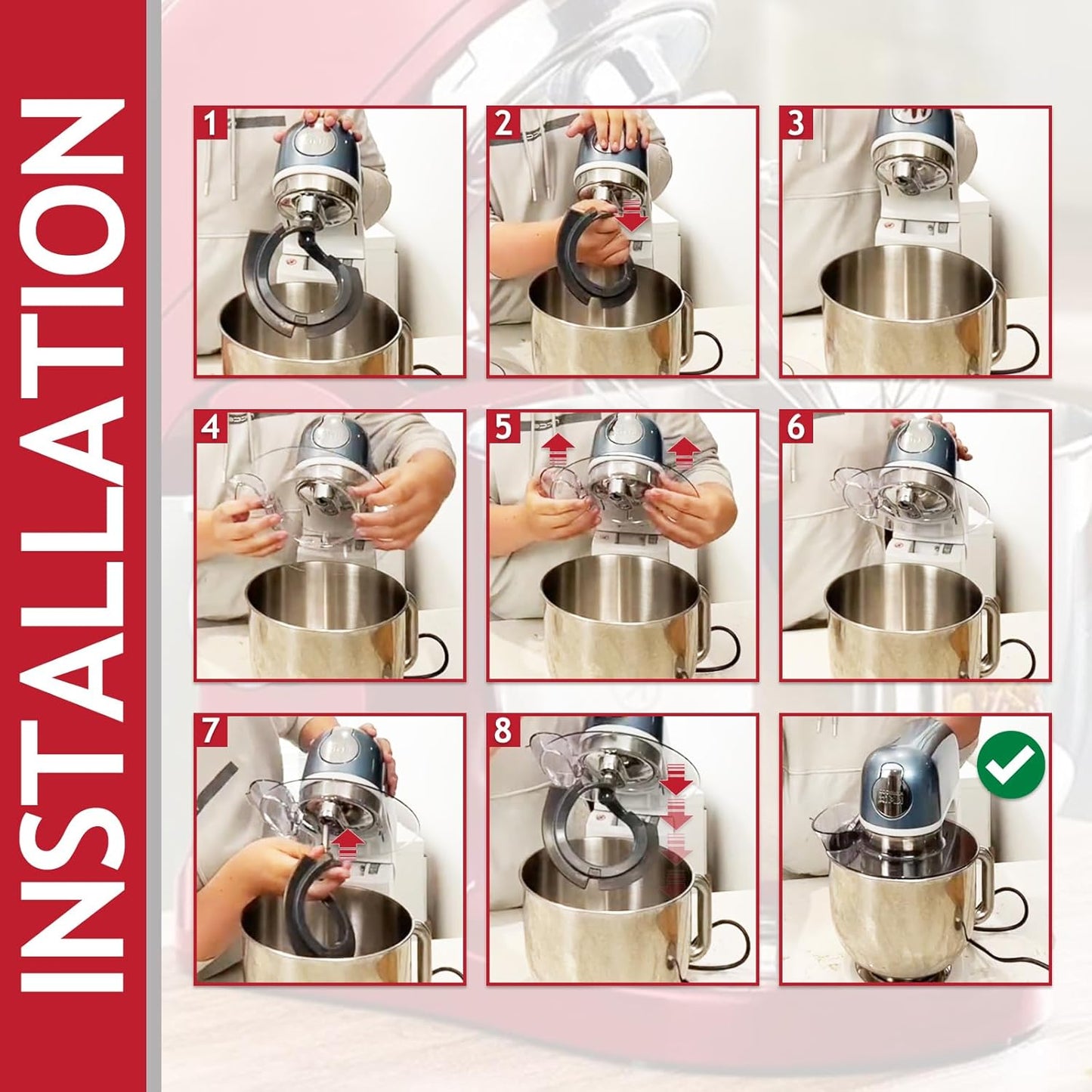 Spritzschutz für Kenwood KMIX