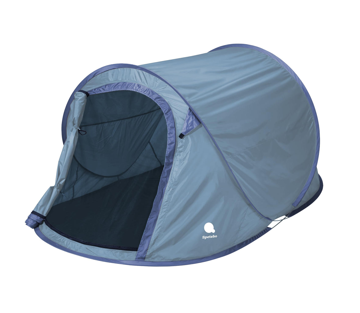 Pop Up Wurfzelt, 2 Personen / blau